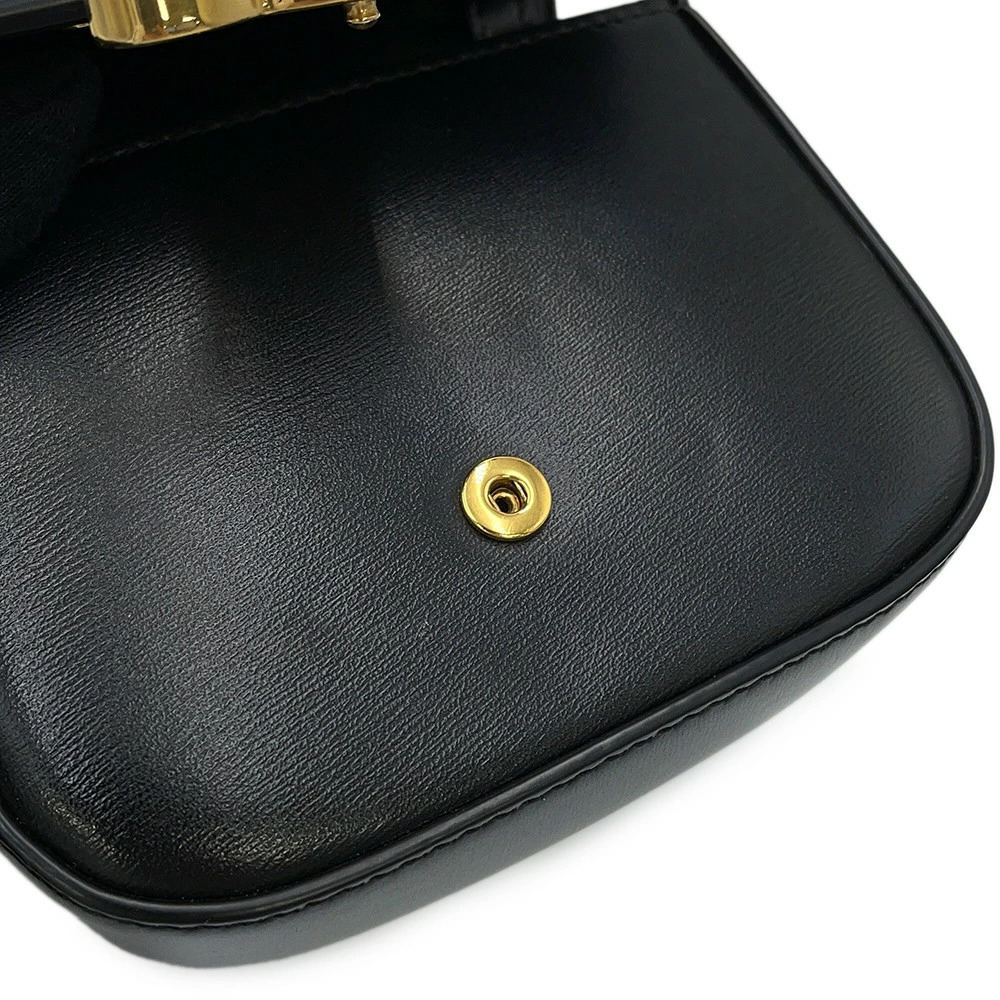 Celine Shoulder Bag Claude Triomphe Black - Picture 6 of 12